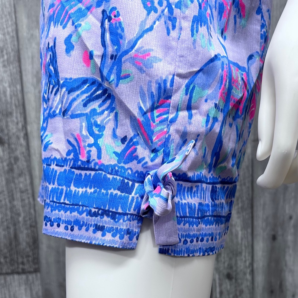 Lilly Pulitzer Mila Shift Dress in Verbena Fruity Monkey [5097] - Picture 9 of 11